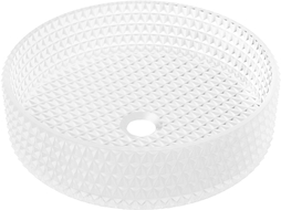 Mexen Aura skleněné umyvadlo na desku 39 x 39 cm, matné sklo - 24013930