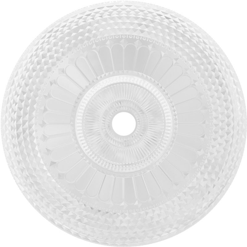 Mexen Heba skleněné umyvadlo na desku 45 x 45 cm, transparentní - 24064500