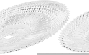 Mexen Heba skleněné umyvadlo na desku 45 x 45 cm, transparentní - 24064500