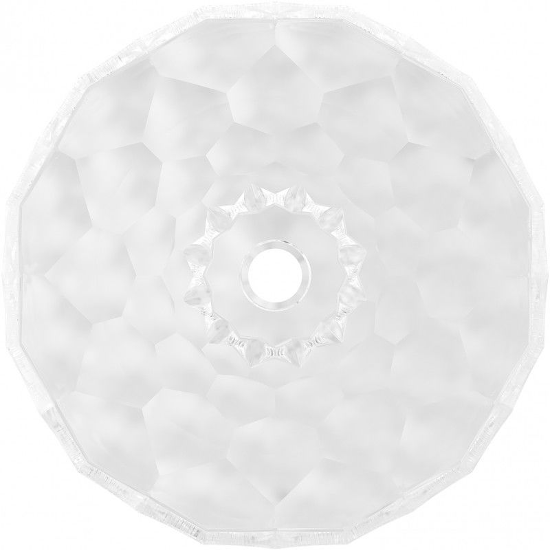 Mexen Inga skleněné umyvadlo na desku 44 x 44 cm, transparentní - 24074400