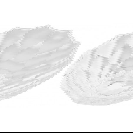 Mexen Inga skleněné umyvadlo na desku 44 x 44 cm, transparentní - 24074400