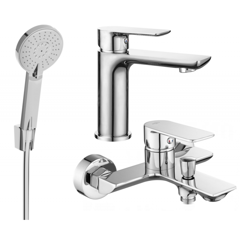 Mexen Alfa R40 vanová sada, chrom - 745703R40-00