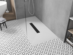 Mexen Toro obdélníkový sprchový kout SMC 200 x 70 cm, bílý, černý kryt - 43107020-B