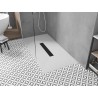 Mexen Toro obdélníkový sprchový kout SMC 180 x 90 cm, bílý, černá krytka - 43109018-B
