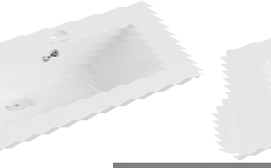 Mexen Atena umyvadlo zapuštěné do desky 41 x 41 cm, bílá - 25014100