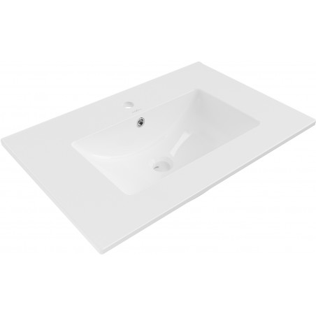 Mexen Atena zapuštěné umyvadlo do desky 71 x 46 cm, bílá - 25017000