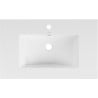 Mexen Atena umyvadlo zapuštěné v desce 76 x 46 cm, bílá - 25017500