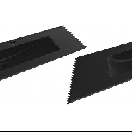 Mexen Atena umyvadlo zapuštěné do desky 81 x 46 cm, černá mat - 25018070