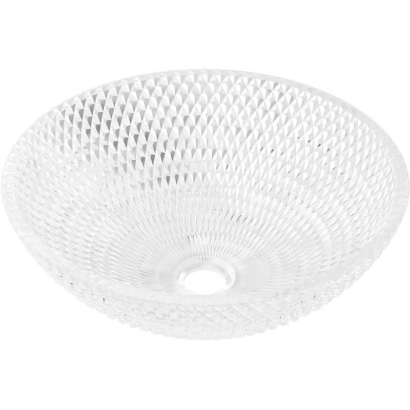 Mexen Olza skleněné umyvadlo na desku 42 x 42 cm, transparentní - 24094200