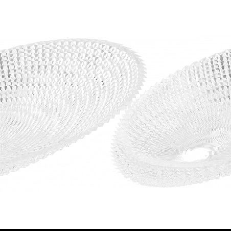 Mexen Olza skleněné umyvadlo na desku 42 x 42 cm, transparentní - 24094200