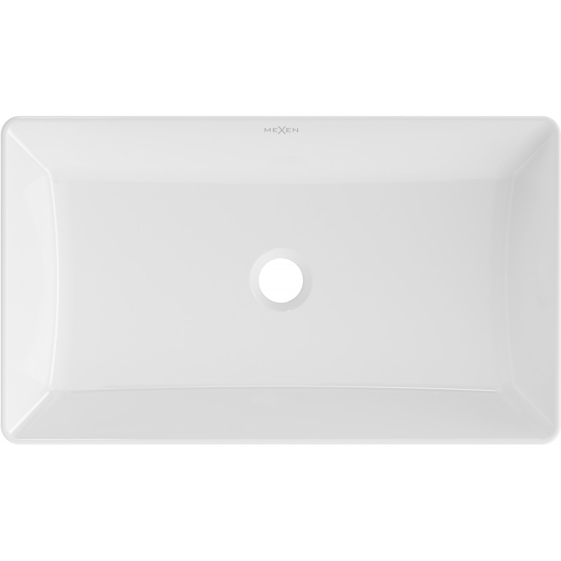 Mexen Nadia umyvadlo na desku 62 x 35 cm, bílá - 21616000