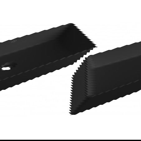 Mexen Nadia umyvadlo na desku 62 x 35 cm, černá mat - 21616085