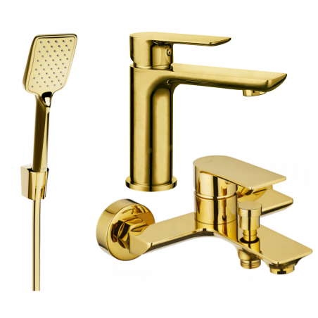 Mexen Alfa R62 souprava vanová, zlatá - 745703R62-50
