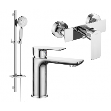 Mexen Alfa DQ40 sprchová sada, chrom - 745704DQ40-00