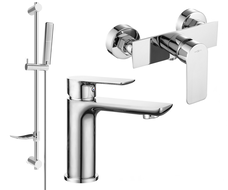 Mexen Alfa DF72 sprchová sada, chrom - 745704DF72-00