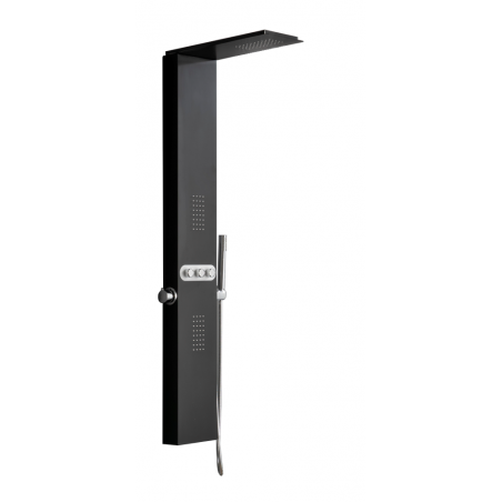 Mexen Omar sprchový panel, černý - 7610-03-70