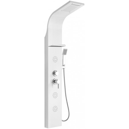 Mexen Borg sprchový panel, bílý - 7615-03-20