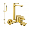 Mexen Alfa DF02 vanová sada, zlatá - 745713DF02-50