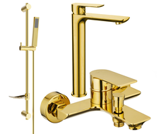 Mexen Alfa DF02 vanová sada, zlatá - 745713DF02-50