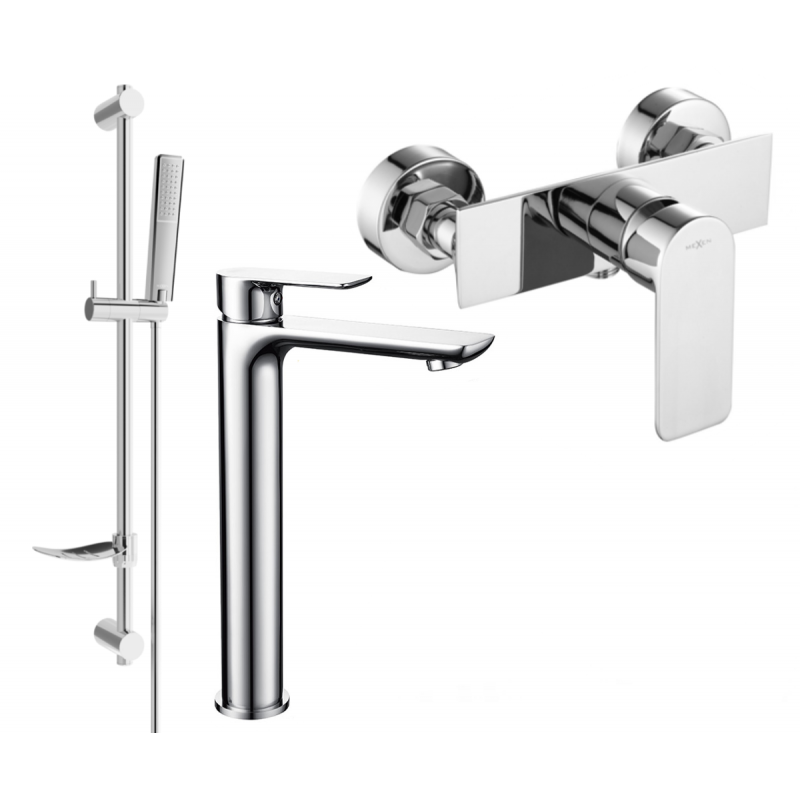 Mexen Alfa DF72 sprchová sada, chrom - 745714DF72-00