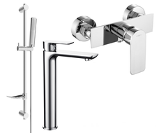 Mexen Alfa DF72 sprchová sada, chrom - 745714DF72-00