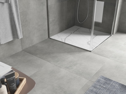 Mexen Hugo čtvercová sprchová vanička SMC 80 x 80 cm, bílý kámen - 42158080