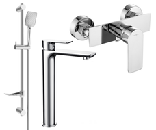 Mexen Alfa DF62 sprchová sada, chrom - 745714DF62-00