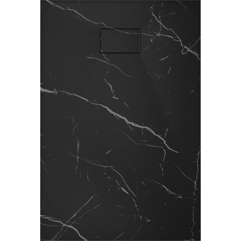 Mexen Hugo obdélníková sprchová vanička SMC 120 x 90 cm, černý kámen - 42759012