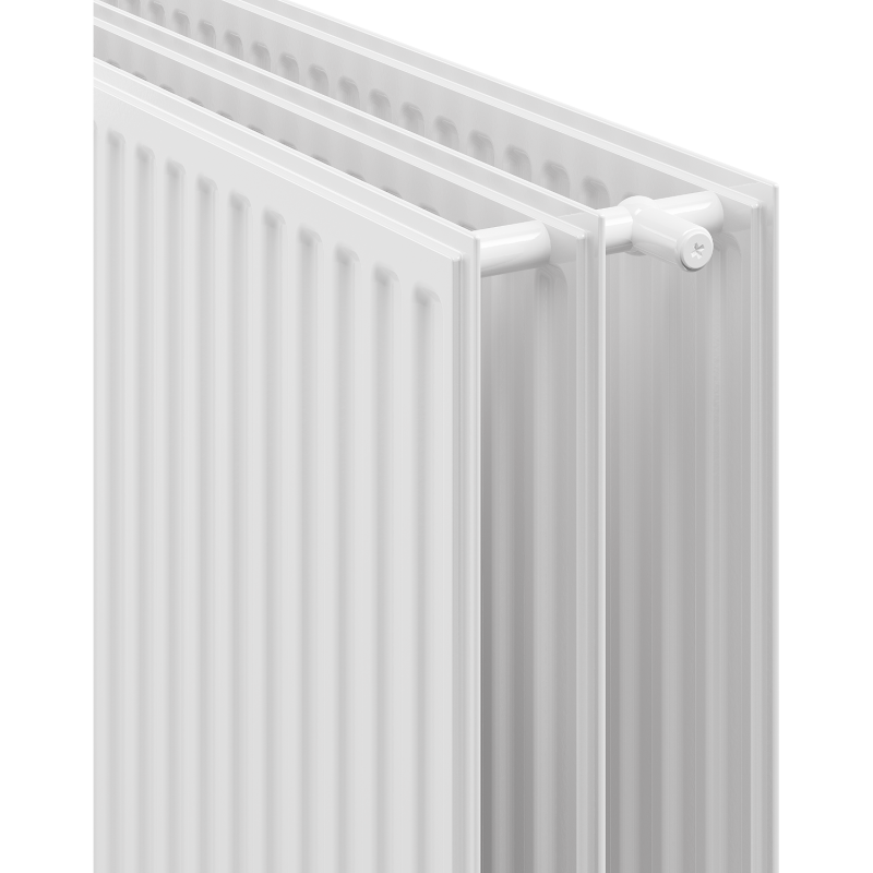 Mexen CH30 Hygienický deskový radiátor 300 x 1400 mm, boční připojení, 1221 W, bílý - W430H-030-140-00