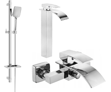 Mexen Aries DQ62 vanová sada, chrom - 744813DQ62-00