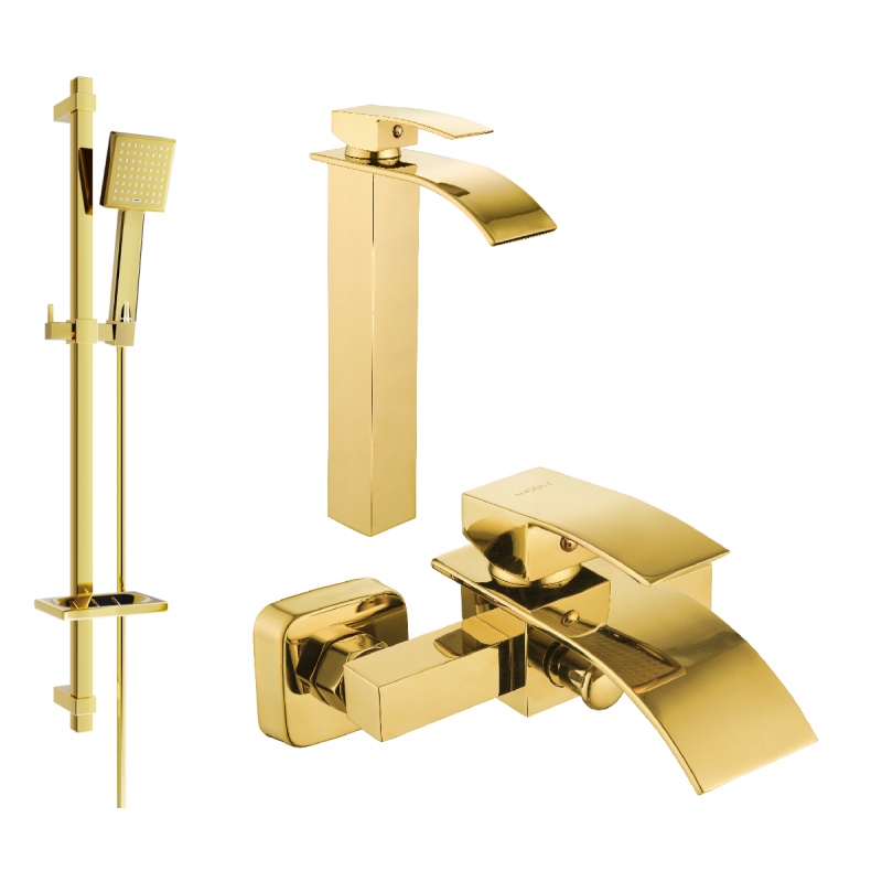 Mexen Aries DQ45 vana set, zlatý - 744813DQ45-50