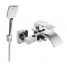 Mexen Aries R62 vanová baterie se sprchovou sadou, chrom - 74483R62-00