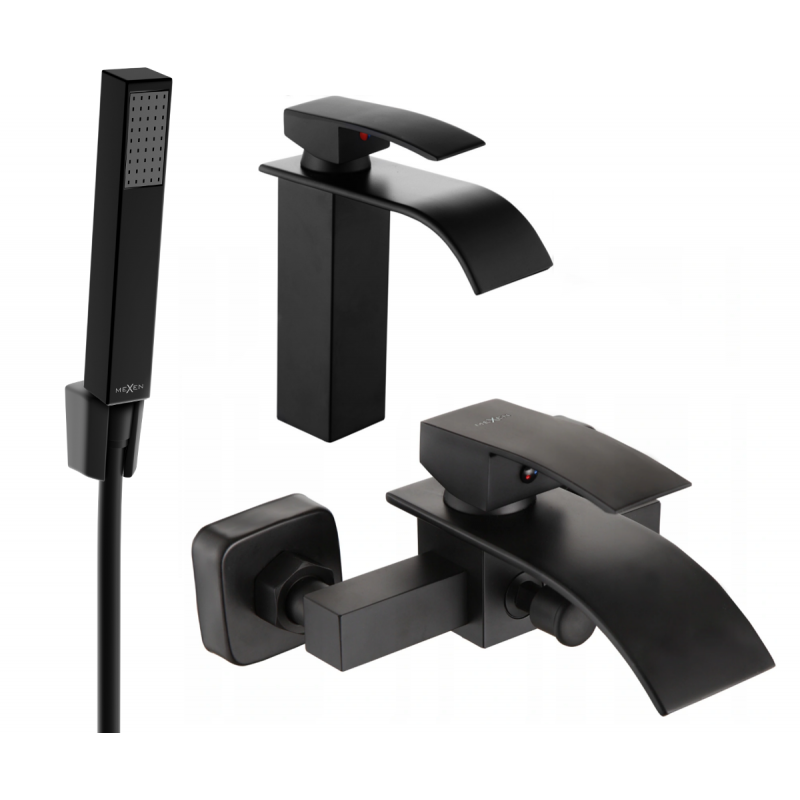 Mexen Aries R77 vanová sada, černá - 744803R77-70