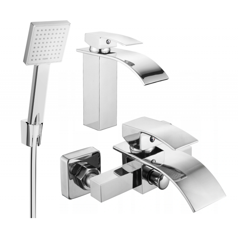 Mexen Aries R45 vana set, chrom - 744803R45-00