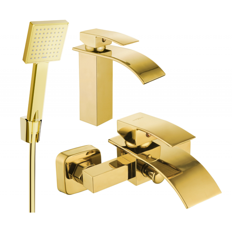 Mexen Aries R45 vanová sada, zlatá - 744803R45-50