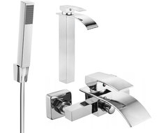 Mexen Aries R77 sada vanová, chrom - 744813R77-00