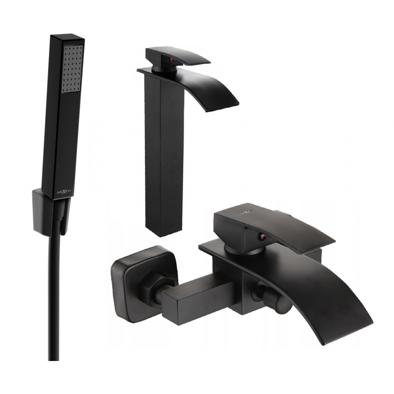 Mexen Aries R77 vanová sada, černá - 744813R77-70