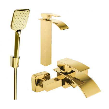 Mexen Aries R62 vanová souprava, zlatá - 744813R62-50