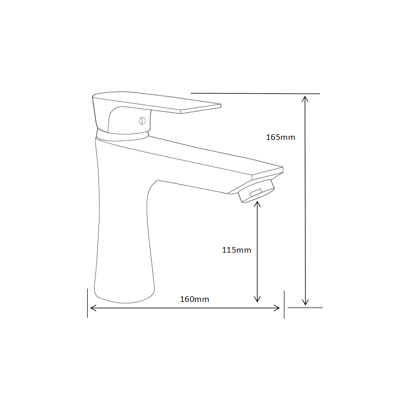 Mexen Axel DB40 vanová sada, chrom - 73803DB40-00
