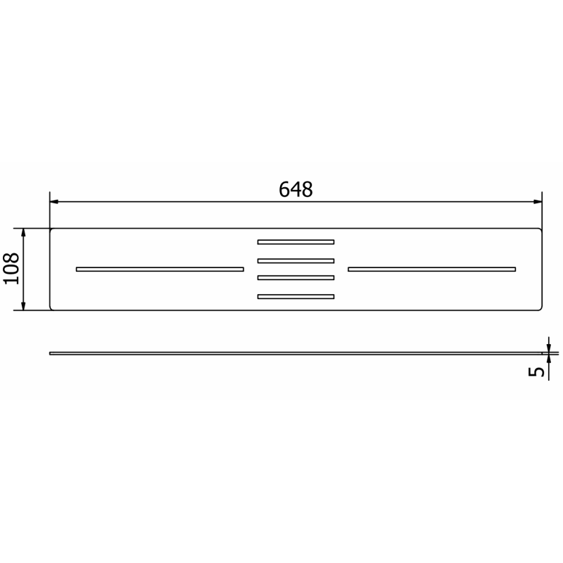 Mexen Toro kryt do sprchové vaničky 130-160 cm, zlatý - 43920050