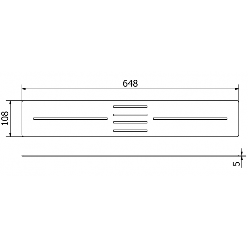 Mexen Toro kryt na sprchovou vaničku 130-160 cm, černá - 43920070