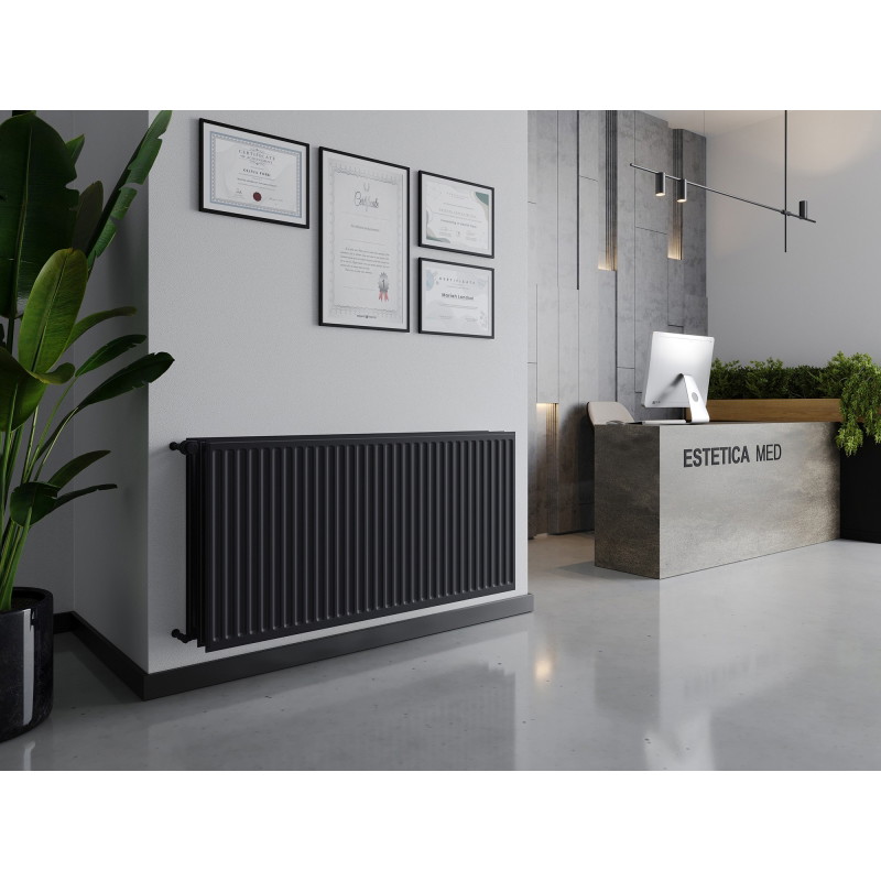 Mexen CH30 Hygiene radiátor deskový 300 x 400 mm, boční připojení, 349 W, antracit - W430H-030-040-66