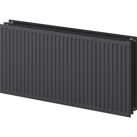 Mexen CH30 Hygiene radiátor deskový 300 x 400 mm, boční připojení, 349 W, antracit - W430H-030-040-66