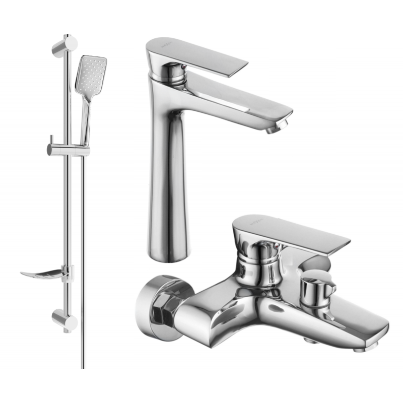 Mexen Axel DF62 sada vanová, chrom - 73813DF62-00