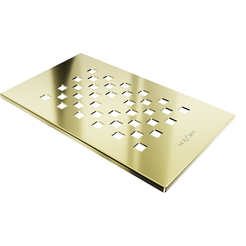 Mexen Hugo kryt pro sprchovou vaničku, zlatý - 42910050