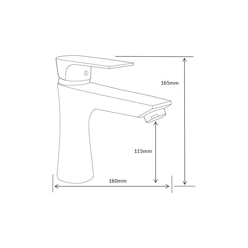 Mexen Axel R72 vana set, chrom - 73803R72-00