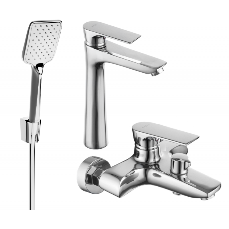 Mexen Axel R62 vanová sada, chrom - 73813R62-00