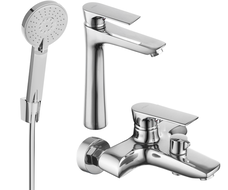 Mexen Axel R40 sada vanových baterií, chrom - 73813R40-00