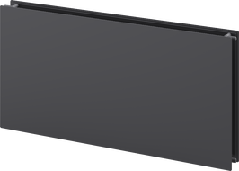 Mexen CHF20 Hygiene Flat deskový radiátor 300 x 1400 mm, boční připojení, 795 W, antracit - W420HF-030-140-66