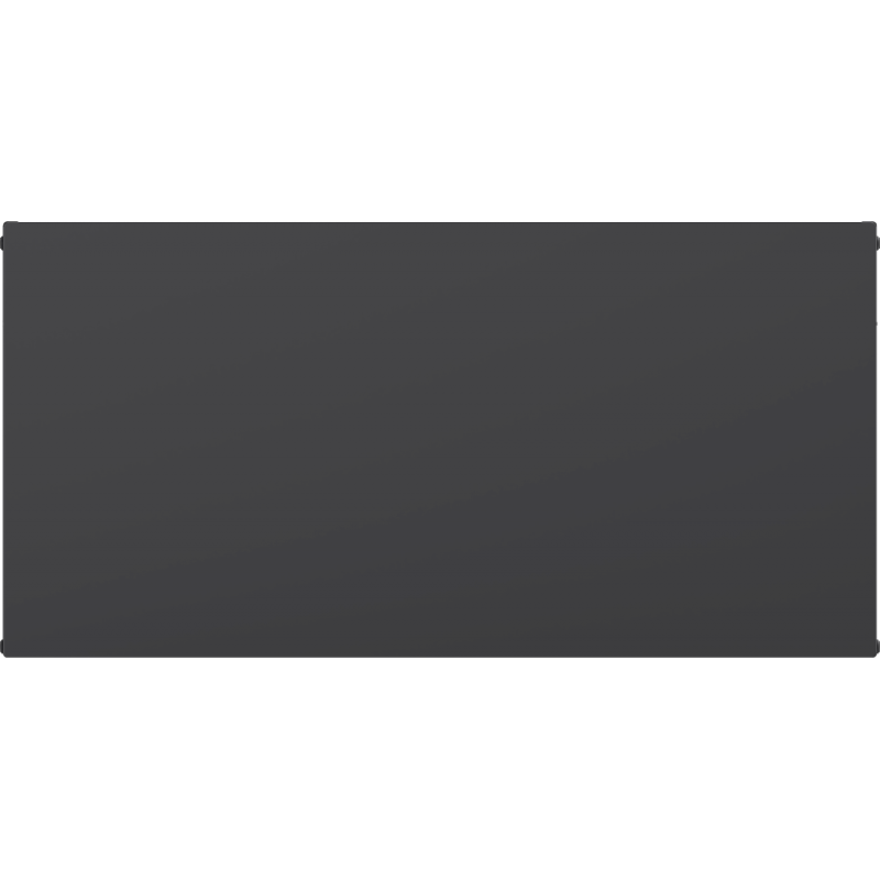 Mexen CHF20 Hygiene Flat deskový radiátor 900 x 1200 mm, boční připojení, 1678 W, antracit - W420HF-090-120-66